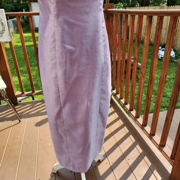 Jeanne Alesander Elegant Lavender Sleeveless Formal Dress Size 8 - Picture 10 of 12